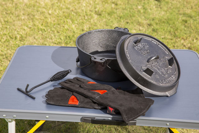 Campfire Cast Iron Camp Oven 4.5 Quart