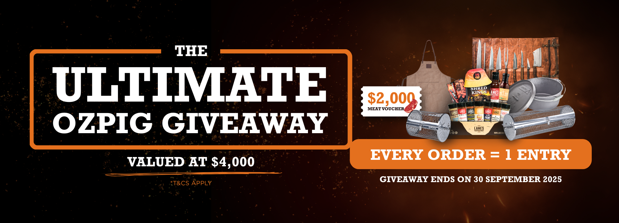 OZPIG GIVEAWAY 2025