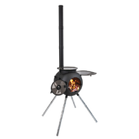 Ozpig Series 2 Portable Wood Fire Stove