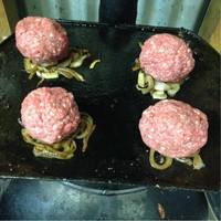 Onion Smash Burgers Recipe image