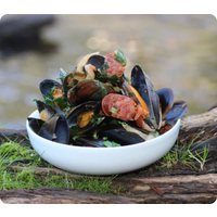 Mussels With Chorizo Recipe image