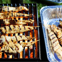 Satay Chicken Skewers Recipe image