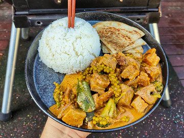 Thai Red Pork Belly Curry with Green Peppercorns image