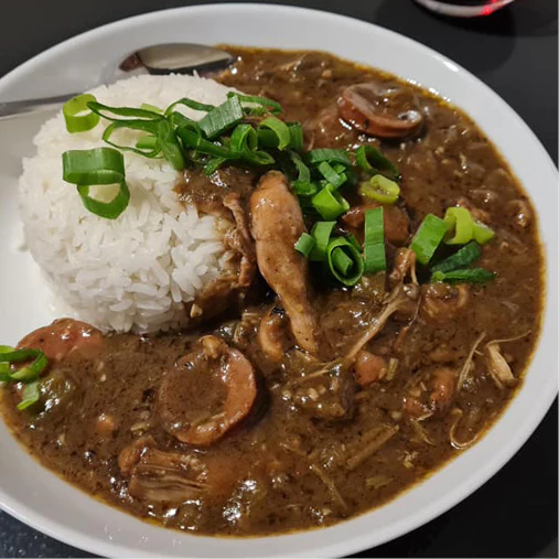 Cajun Chicken and Sausage Gumbo Recipe image