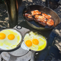 American Biscuits w/ Fiery Bacon Beans Recipe image