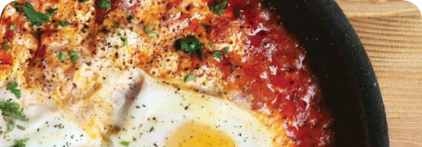 One Pot Breakfast - Continental Savoury Eggs image