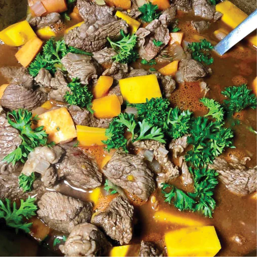 Beef and Red Wine Casserole Recipe image