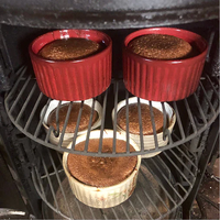 Apple Smoked Lava Cakes Recipe image