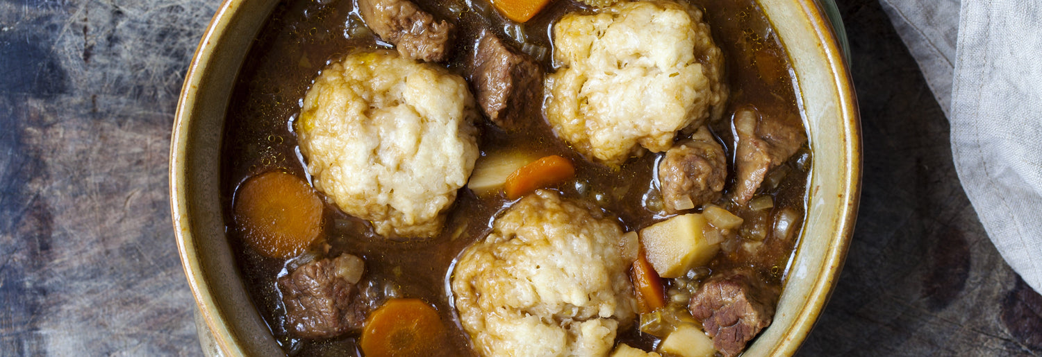 Port Wine Casserole With Dumplings