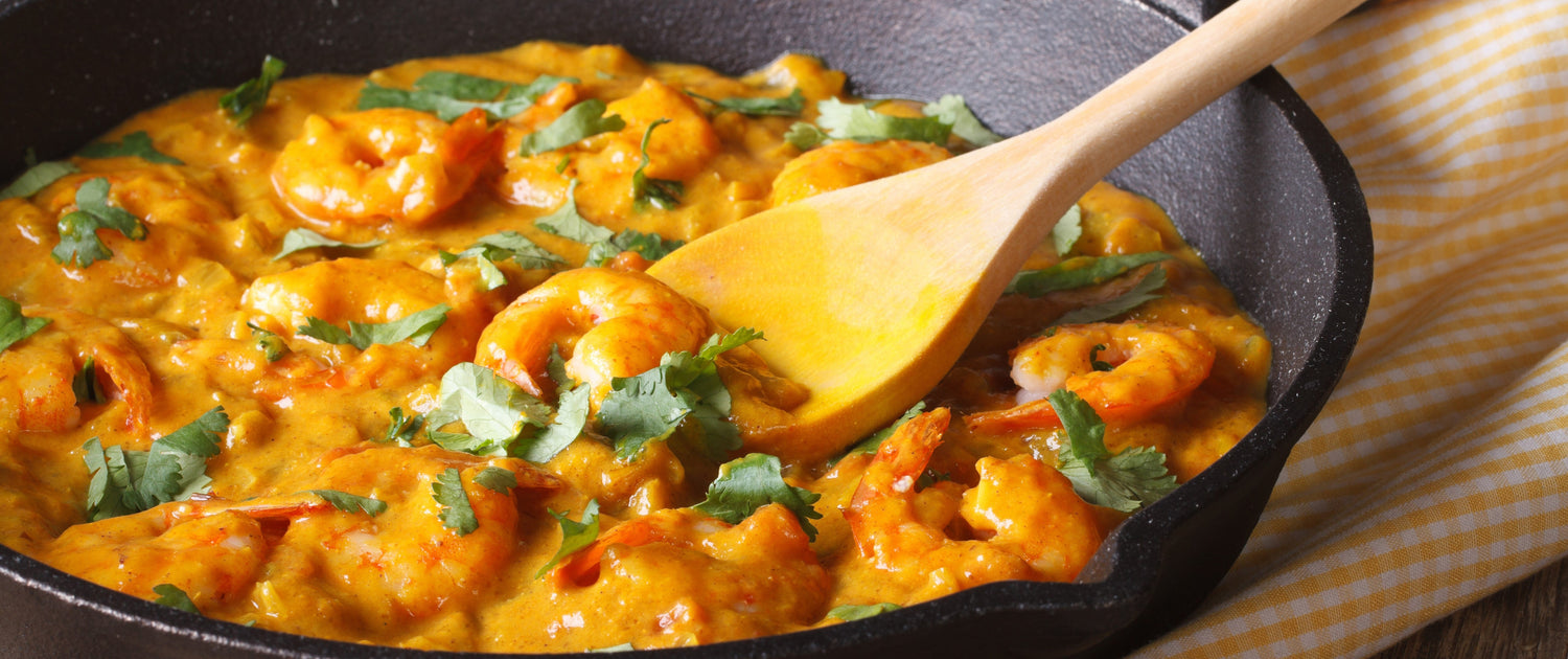 Curried Prawns