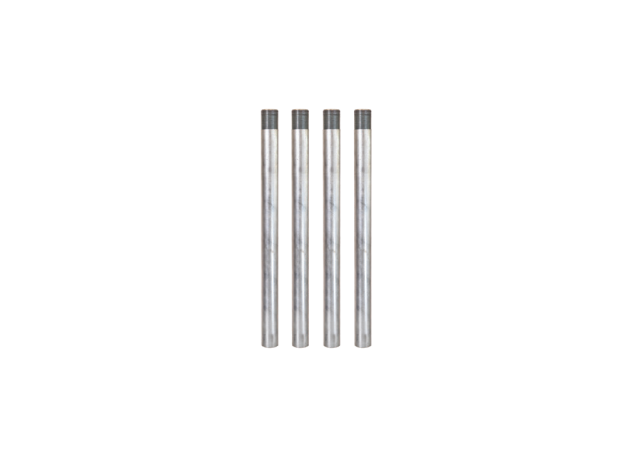4 x Traveller Zinc Coated Screw in Legs