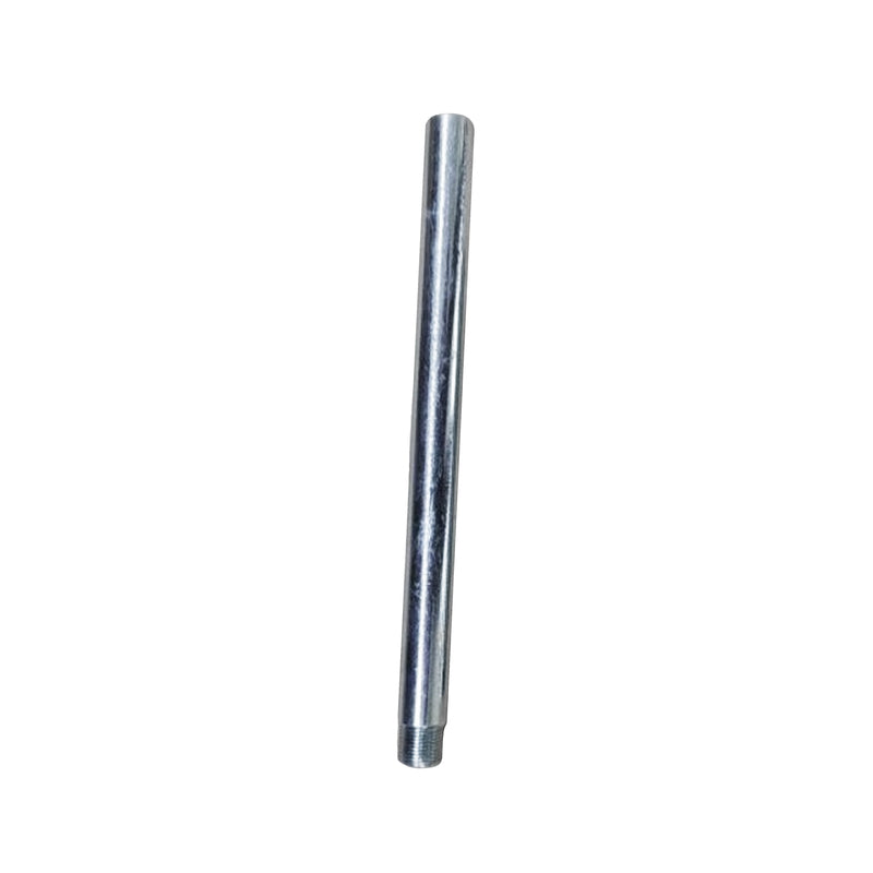 Ozpig Series 2 Single Leg—a shiny, cylindrical metal rod with a threaded end, isolated on a white background—is designed by Ozpig as a replacement lower leg for the Ozpig Series 2 and is compatible with various Ozpig accessories.
