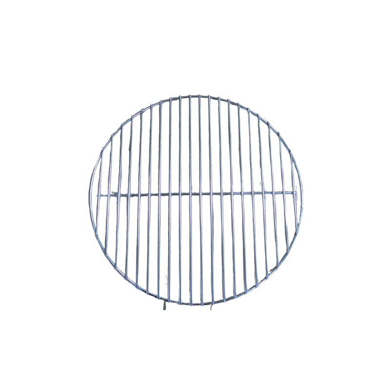 The Ozpig Oven Smoker Wire Rack by Ozpig is a round metal grill grate with evenly spaced parallel bars, displayed on a white background—perfect as a replacement wire rack for your Ozpig Oven Smoker or other oven smoker applications.