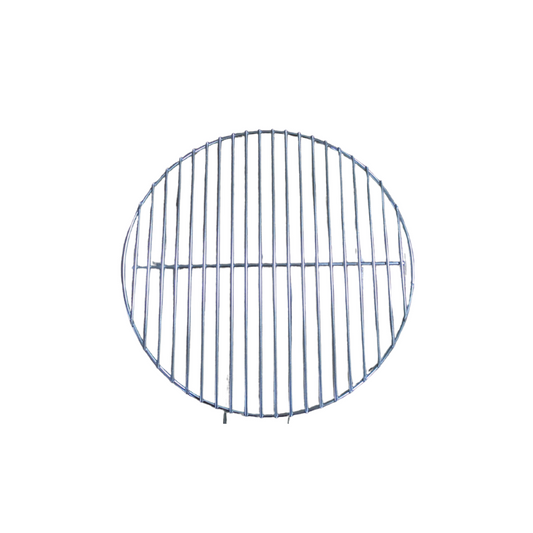The Ozpig Oven Smoker Wire Rack by Ozpig is a round metal grill grate with evenly spaced parallel bars, displayed on a white background—perfect as a replacement wire rack for your Ozpig Oven Smoker or other oven smoker applications.