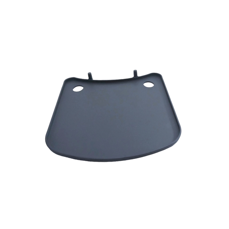 The Ozpig Series 2 Ash Tray by Ozpig is a black, rectangular plastic tray featuring two holes near the top edge and slightly raised sides, pictured against a white background. Designed specifically for compatibility with the Ozpig system, it serves as an ideal ashtray, offering effective protection from embers.