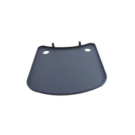 The Ozpig Series 2 Ash Tray by Ozpig is a black, rectangular plastic tray designed for ember protection, featuring two circular holes near the back edge and two small raised tabs. Shown against a white background, it’s the perfect accessory compatible with your Ozpig ashtray Series 2.