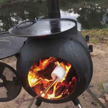 Ozpig Series 2 Portable Wood Fire Stove